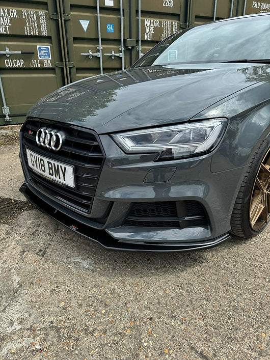 Audi A3 S-Line 8V Facelift Hatchback - Front Splitter - Image 3