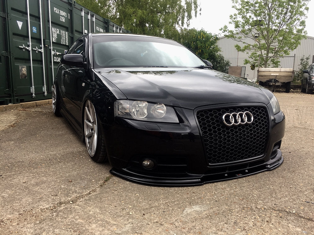 Audi A3 S-Line 8P Pre Facelift - Front Splitter - Image 4
