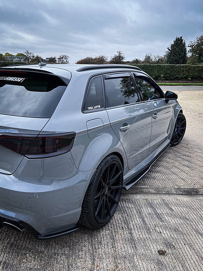 Audi RS3 8V Pre Facelift Sportback - Side Skirt Splitters - Image 2