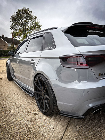 Audi RS3 8V Pre Facelift Sportback - Side Skirt Splitters - Image 4