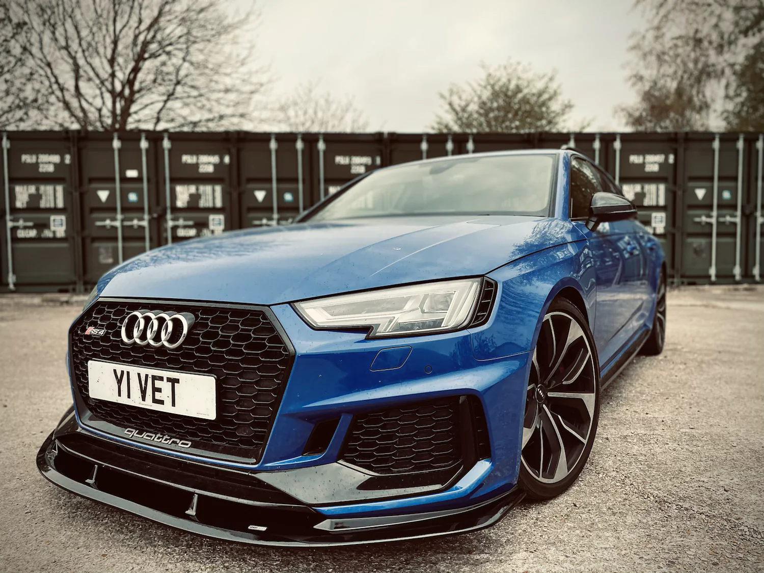 Audi RS4 B9 Avant Front Splitter
