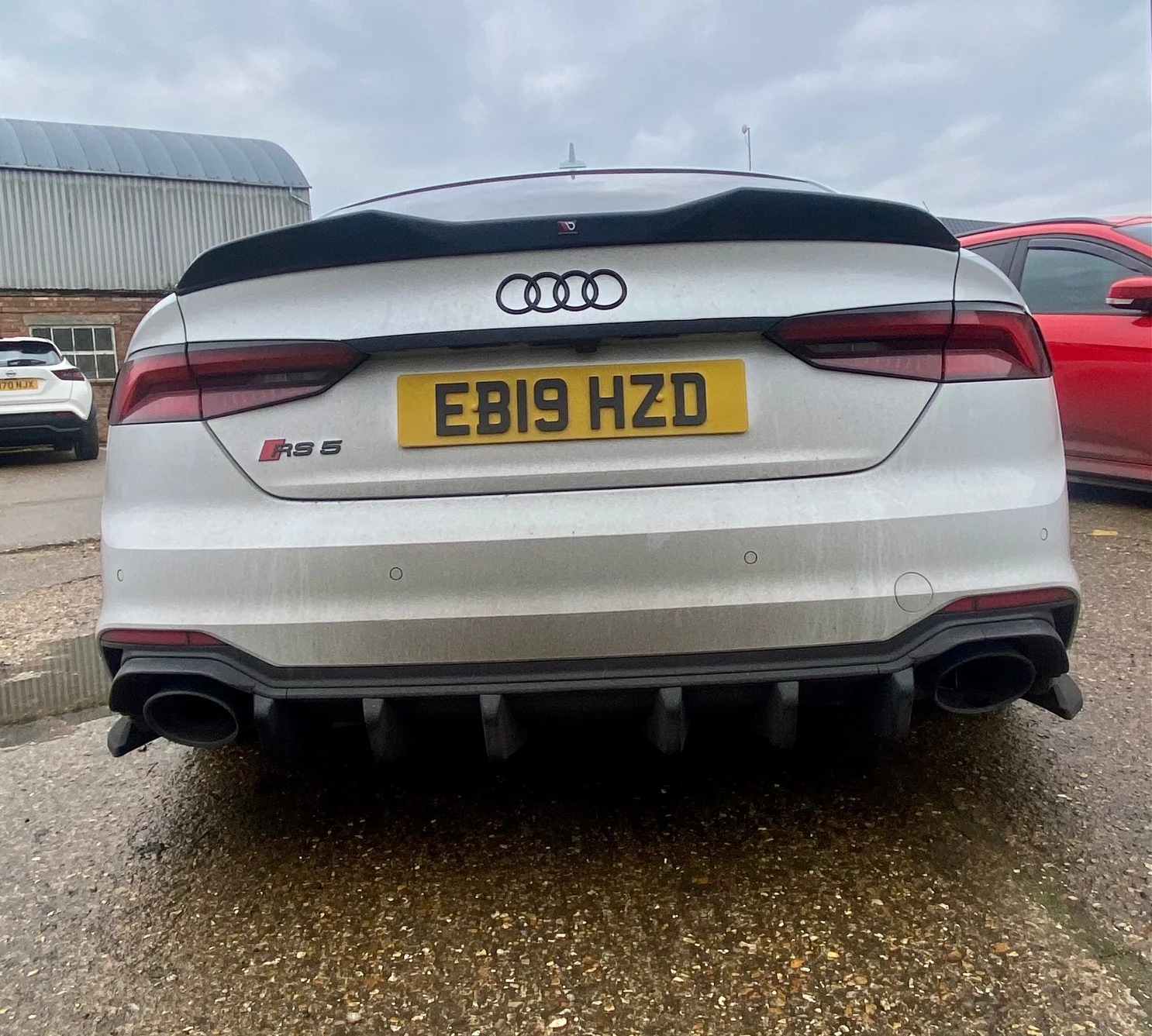 Audi RS5 B9 Coupe - Set of 6 Diffuser Fins - Image 3