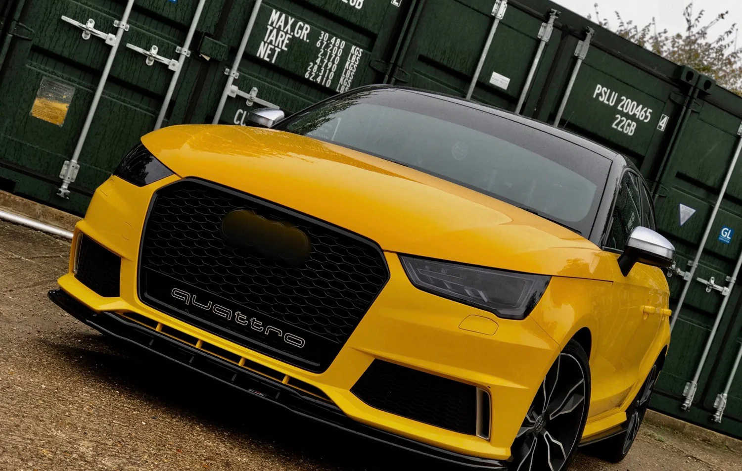 Audi S1 8X - Gloss Black Honey Comb Grille - Image 3