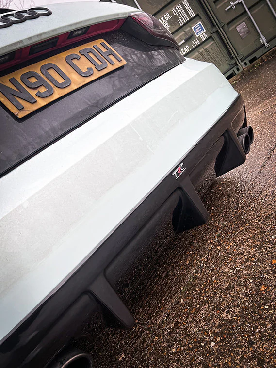 Audi S1 8X - Rear Finned Diffuser - Image 6