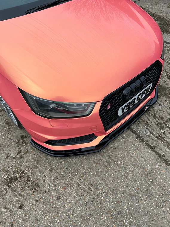 Audi S1 8X - V2 Front Splitter - Image 5