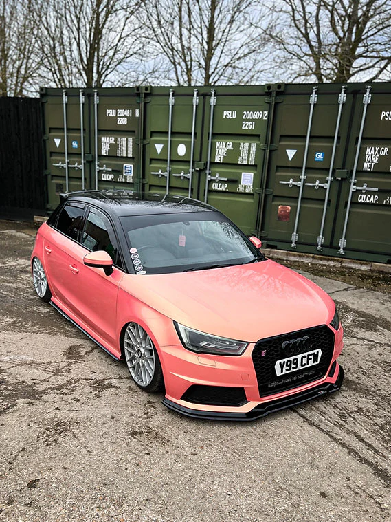Audi S1 8X - V2 Front Splitter - Image 6