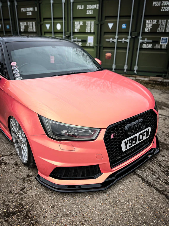Audi S1 8X - V2 Front Splitter - Image 7