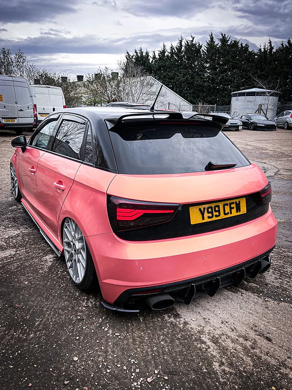 Audi S1 8X - V2 Rear Spats - Image 3