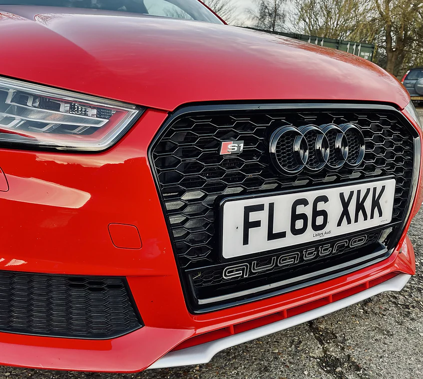Audi S1 - Badge / Number Plate Holder For RS1 Grille - Image 4