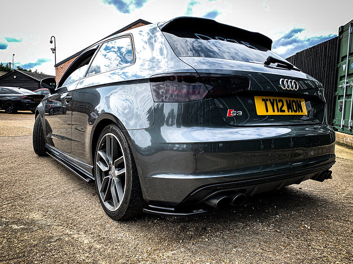 Audi S3 8V Pre Facelift Hatchback - Rear Spats - Image 5