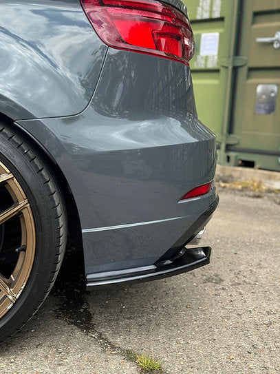 Audi S3 8V Facelift Hatchback - Rear Spats - Image 2