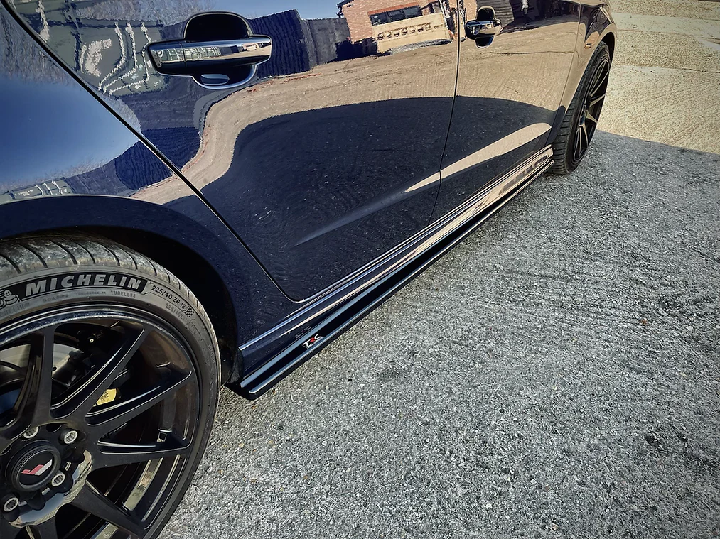 Audi S3 8V Pre Facelift Sportback 5 Door - Side Skirt Splitters