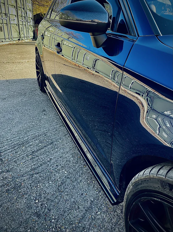 Audi S3 8V Pre Facelift Sportback 5 Door - Side Skirt Splitters - Image 4