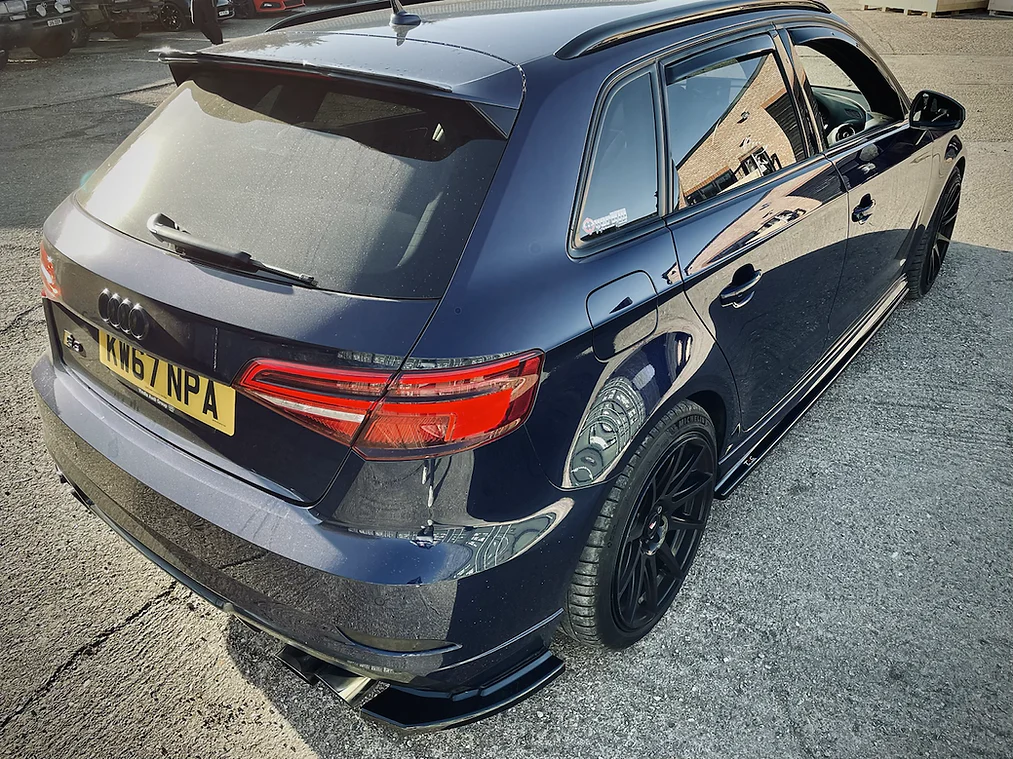 Audi S3 8V Pre Facelift Sportback 5 Door - Side Skirt Splitters - Image 5