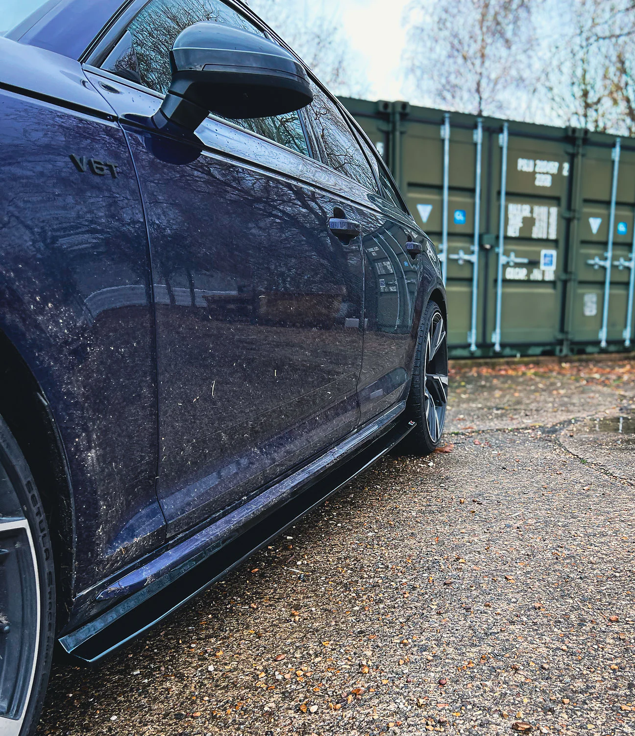 Audi S4 B9 Avant - Side Skirt Splitters
