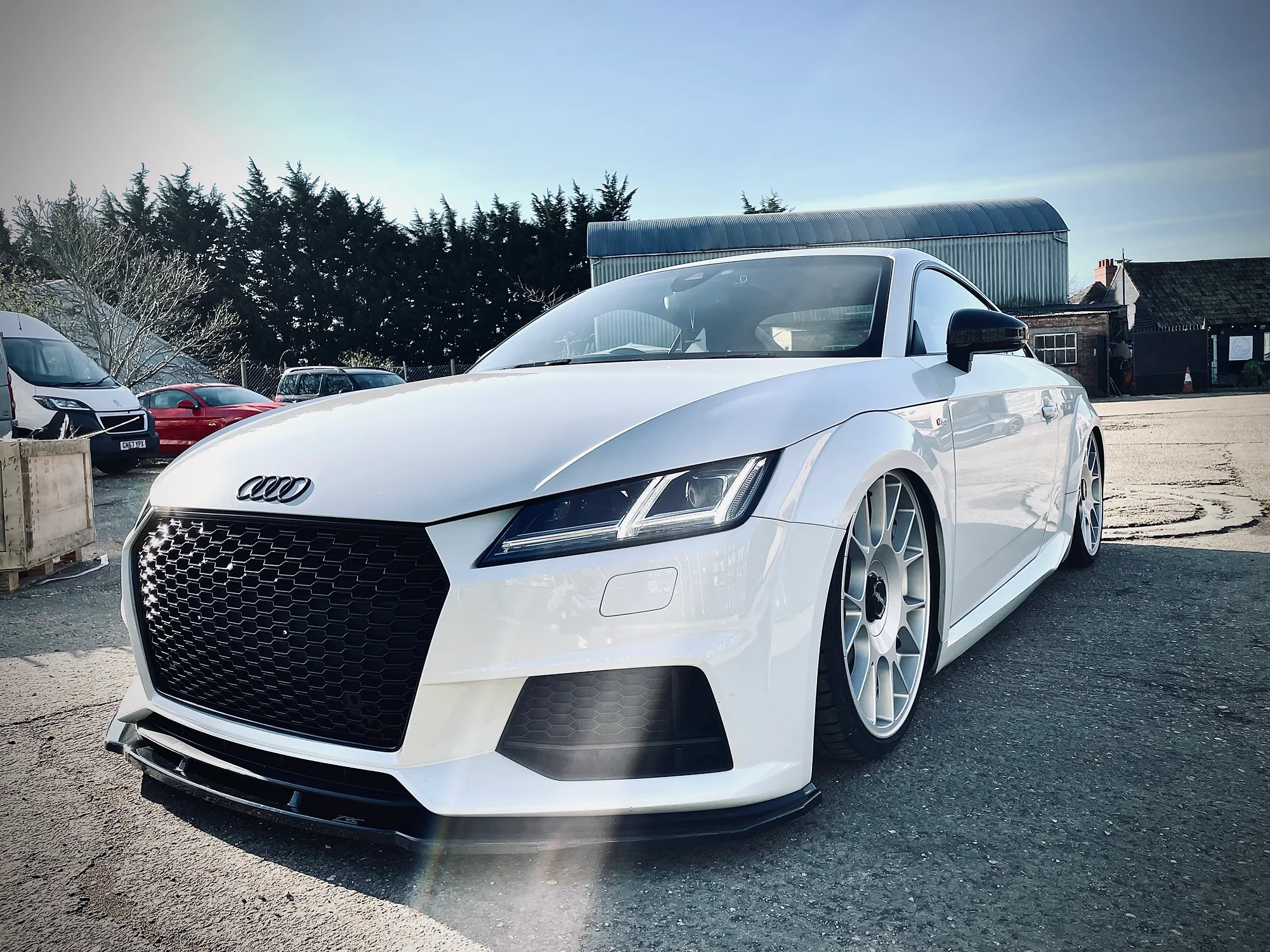Audi TTS MK3 Pre Facelift - Front Splitter - Image 4