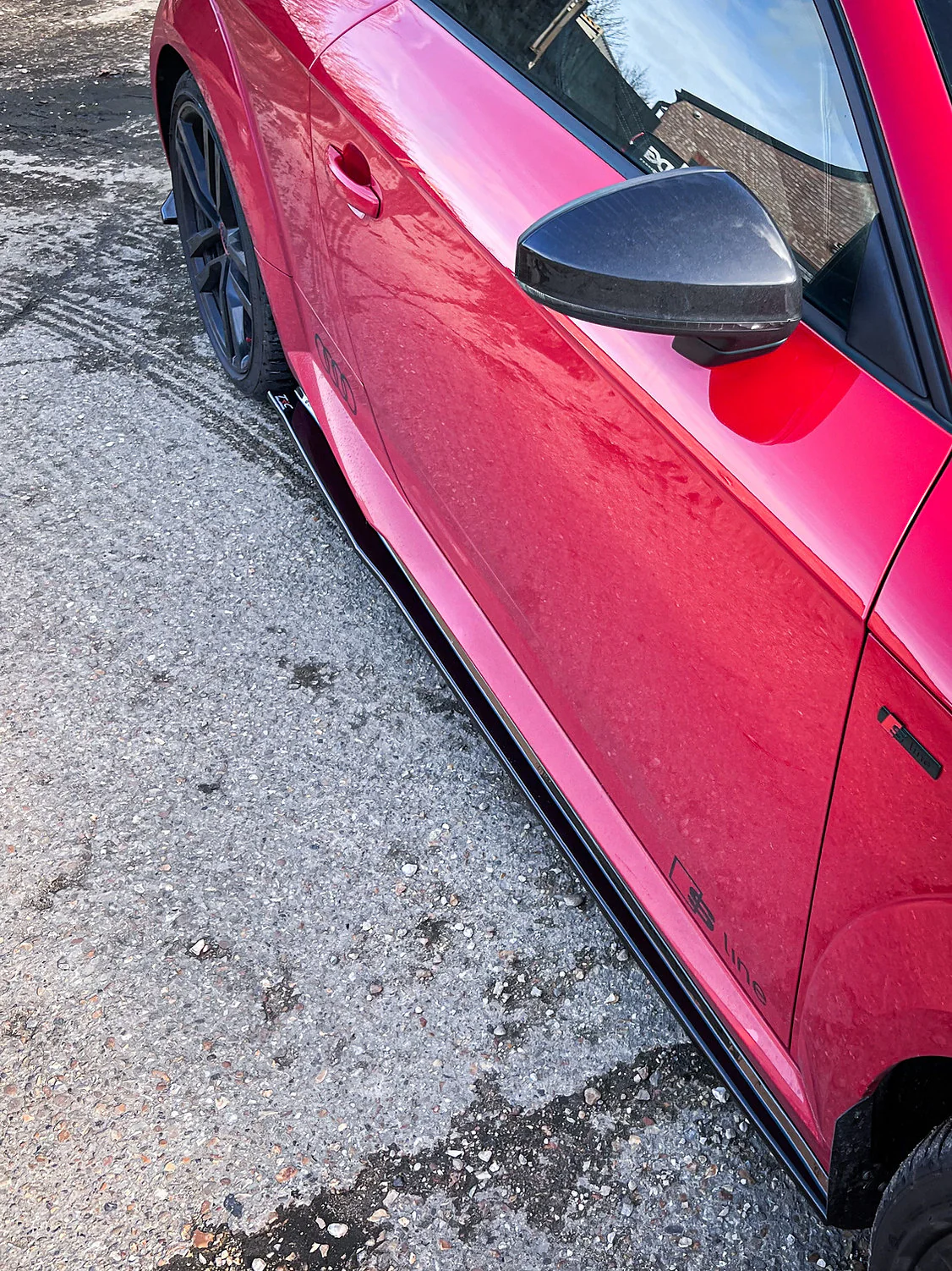 Audi TTRS MK3 Pre-Facelift - Side Skirts Splitters - Image 3