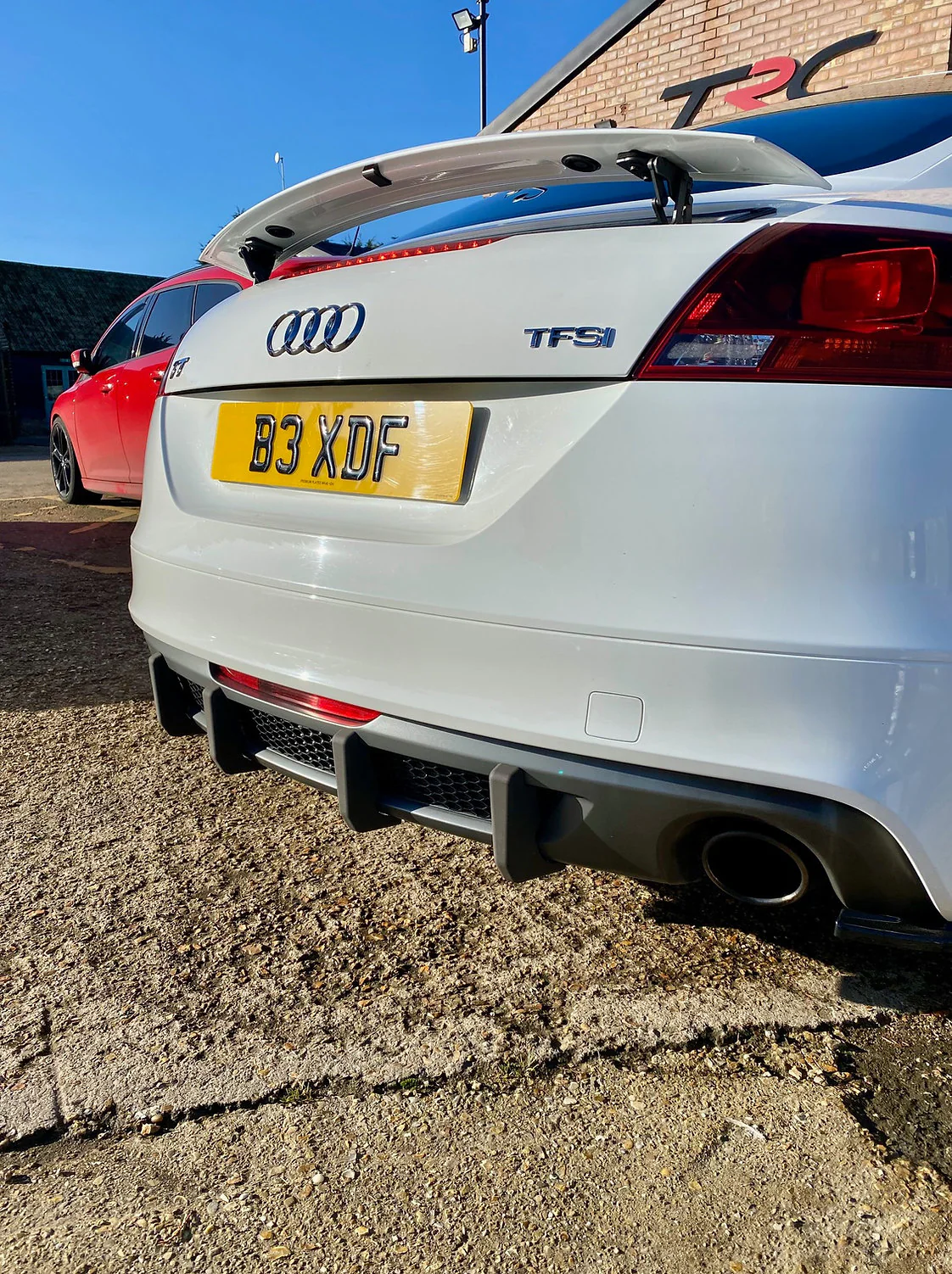 Audi TTS MK2 Facelift - Rear Diffuser Fins - Image 3