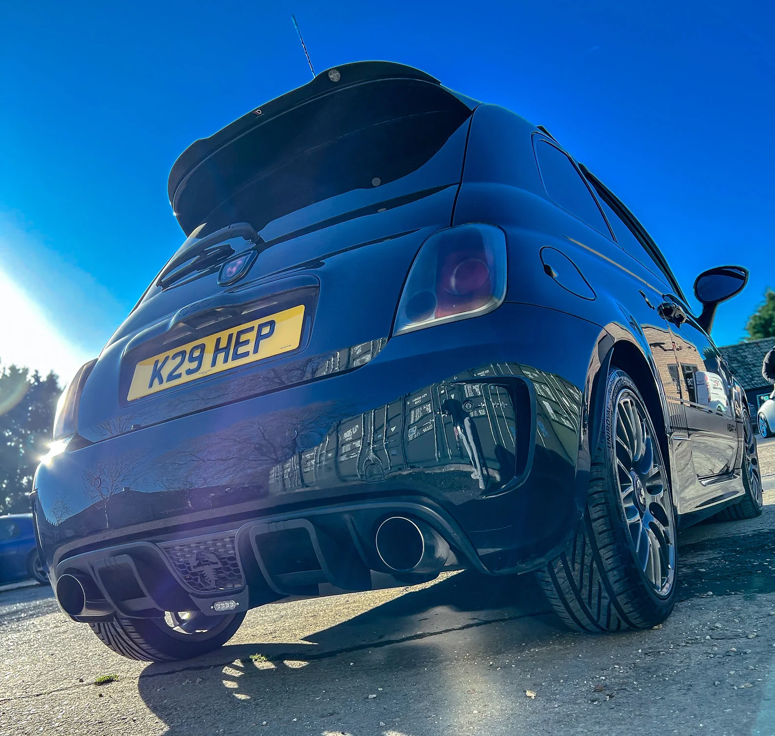 Fiat Abarth 500 Series 3 - Rear Diffusers - Image 3