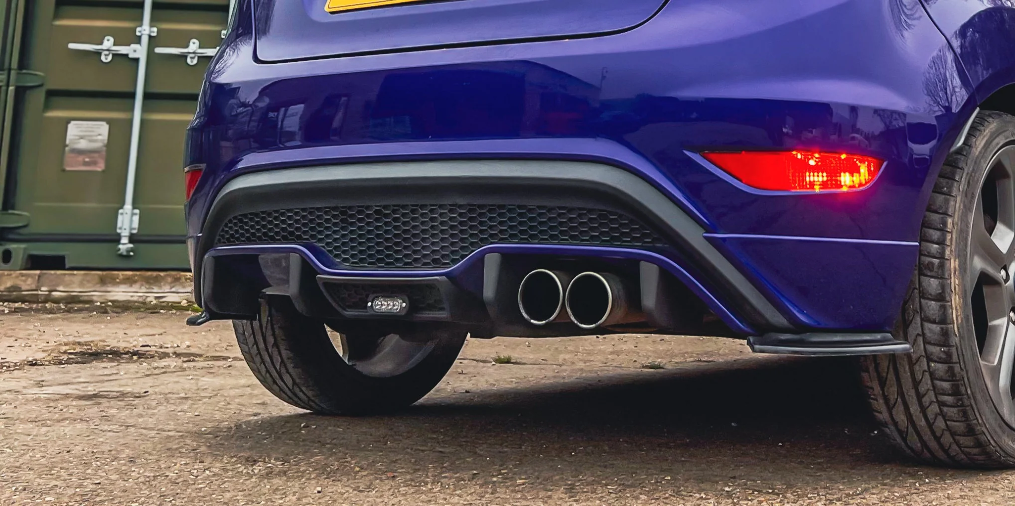 Ford Fiesta MK7.5 ST180 - Diffuser Fins & Rain Light - Image 2