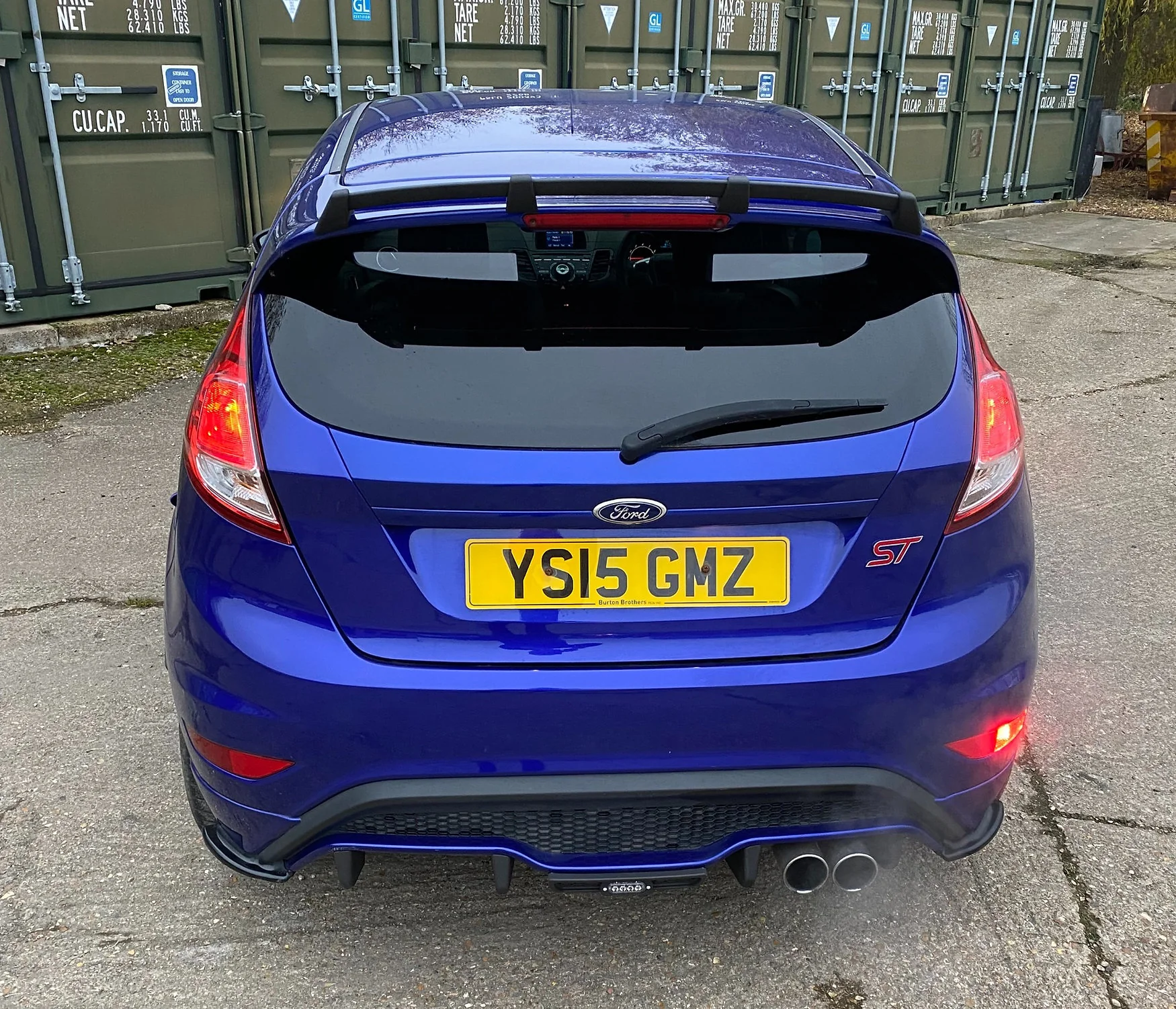 Ford Fiesta MK7.5 ST180 - Diffuser Fins & Rain Light - Image 4