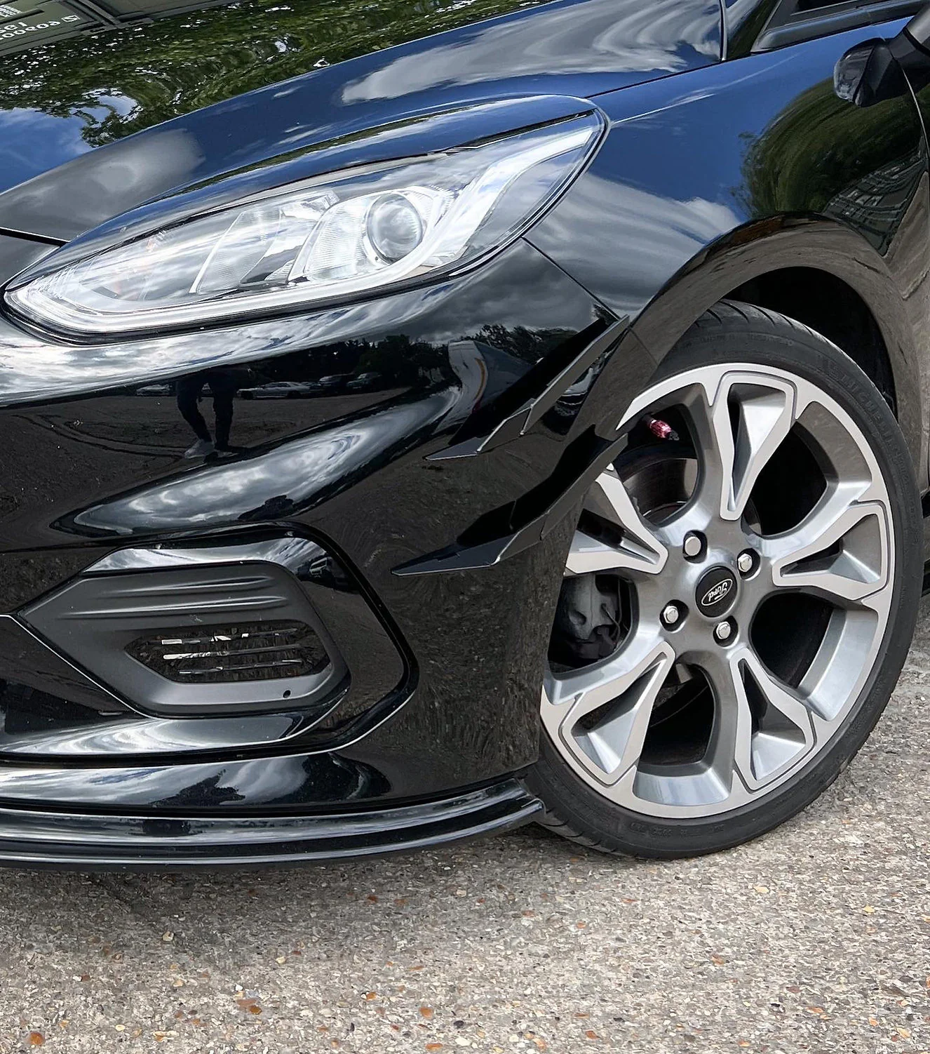 Ford Fiesta MK8 ST - Bumper Canards - Image 3
