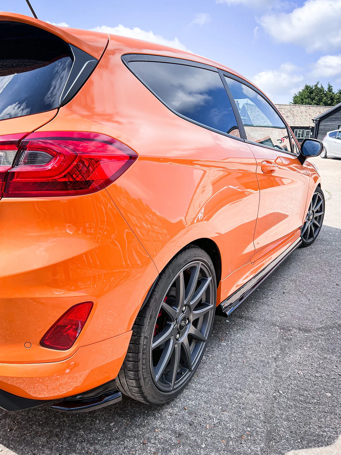 Ford Fiesta MK8 ST - V2 Rear Spats - Image 2