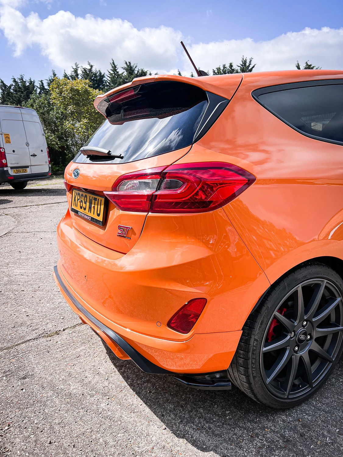 Ford Fiesta MK8 ST - V2 Rear Spats - Image 3