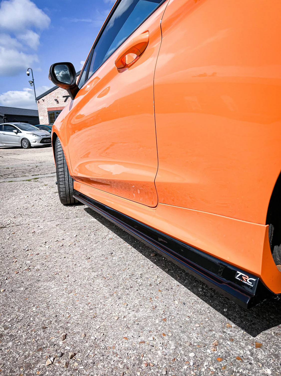 Ford Fiesta MK8.5 ST - V2 Side Skirt Splitters - Image 2