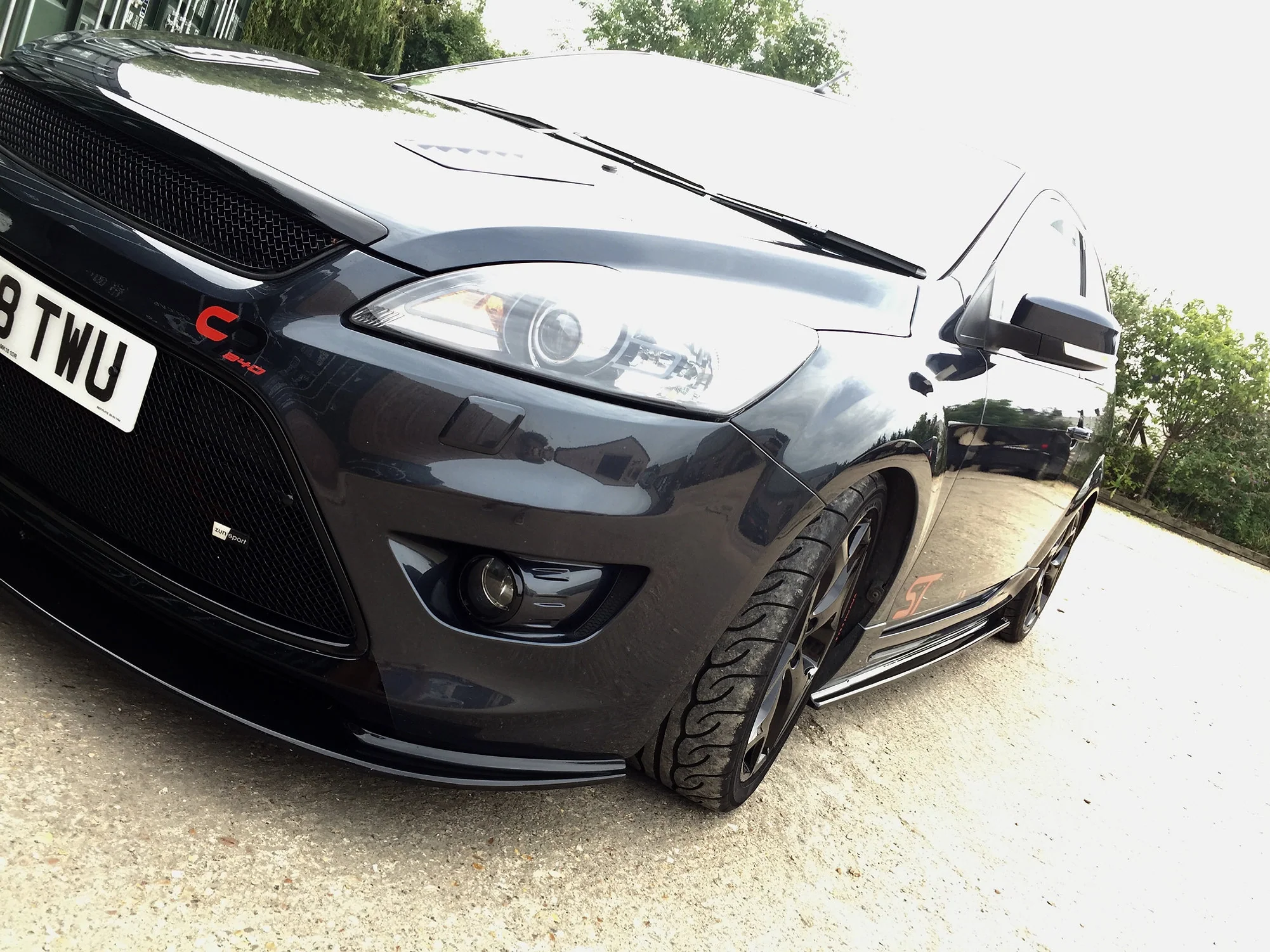 Ford Focus MK2 ST225 - Side Skirt Splitters - Image 2