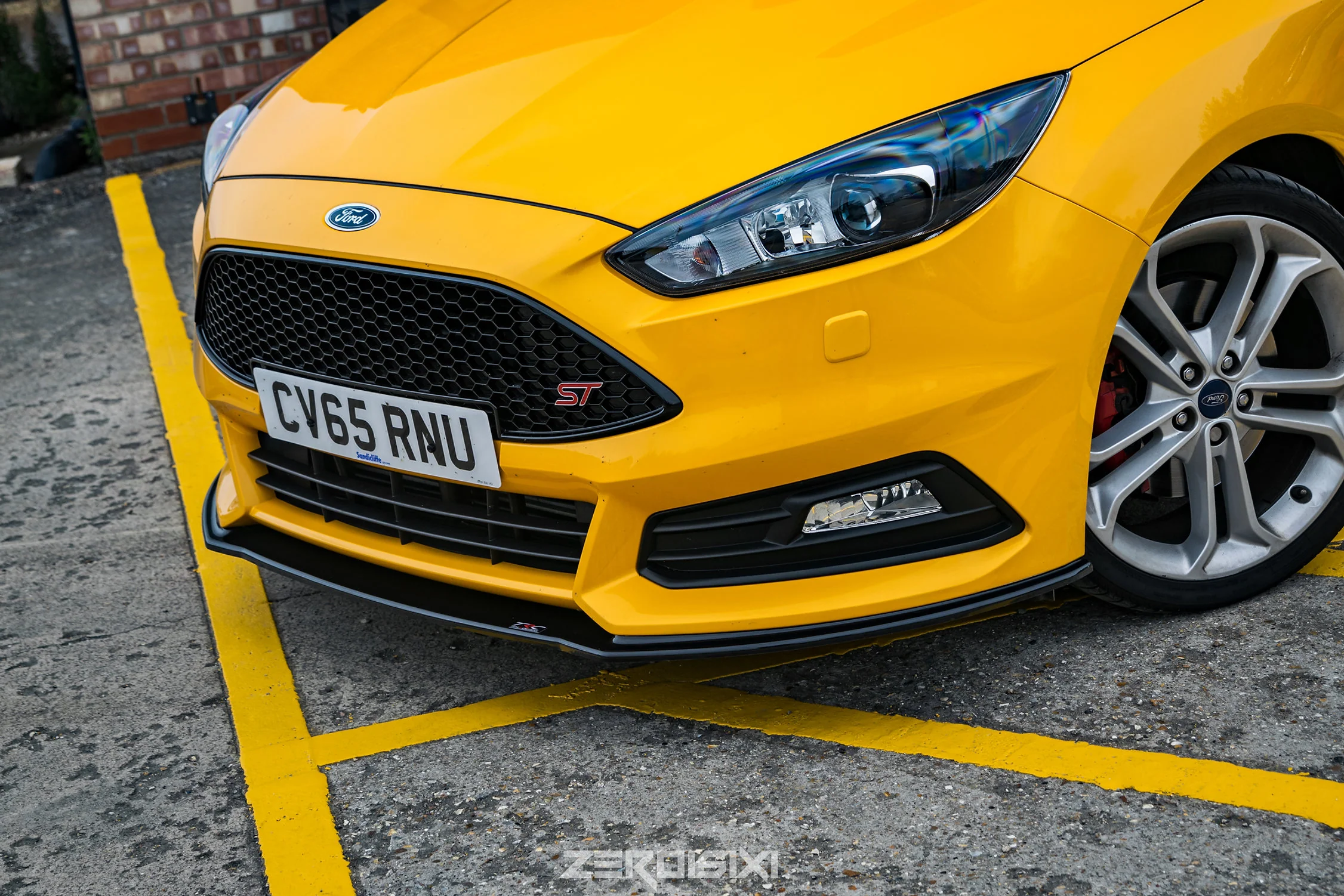 Ford Focus MK3.5 ST250 - V1 Front Splitter - Image 2
