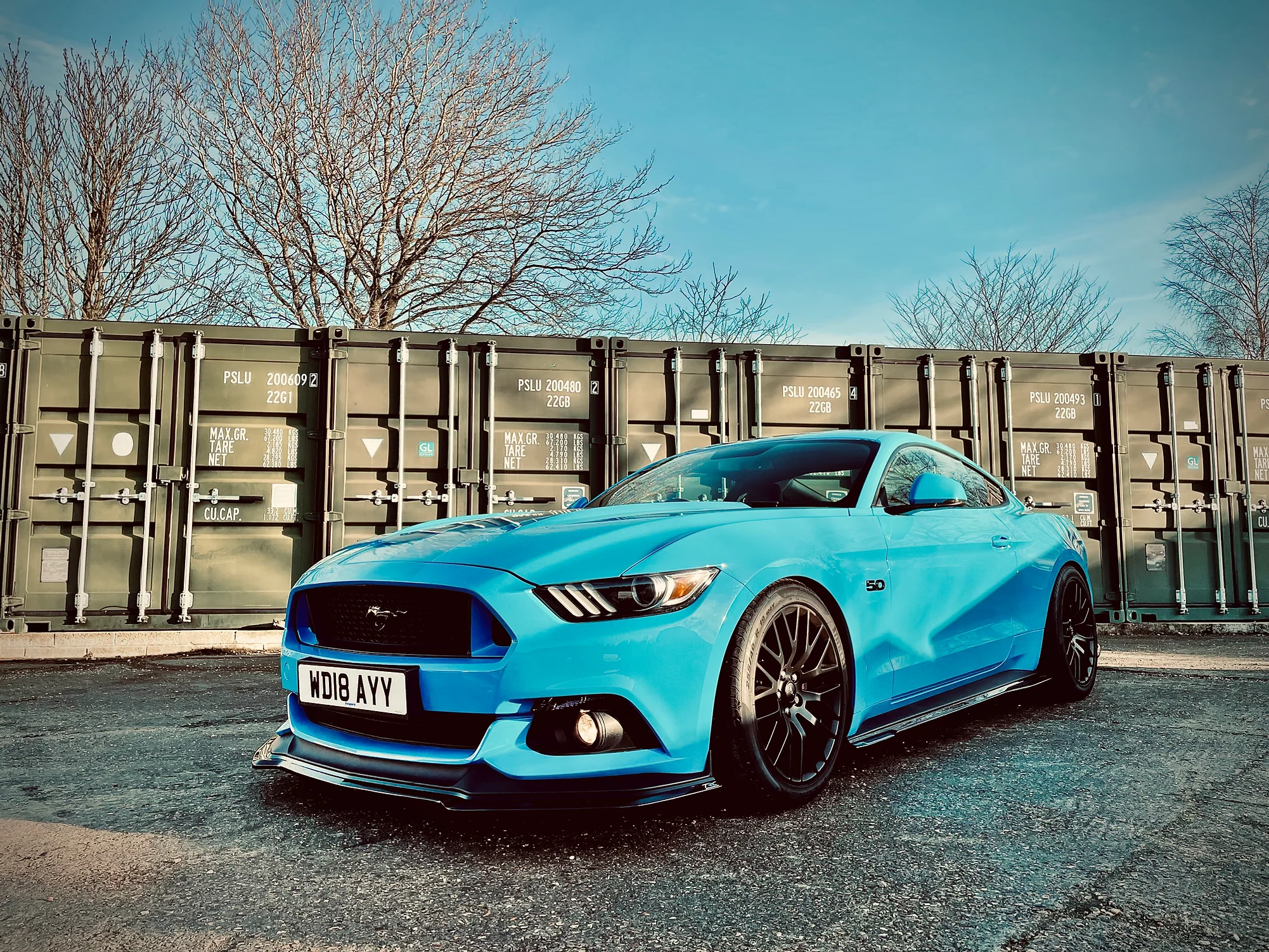 Ford Mustang 2.3L Ecoboost - Side Skirt Splitters - Image 3