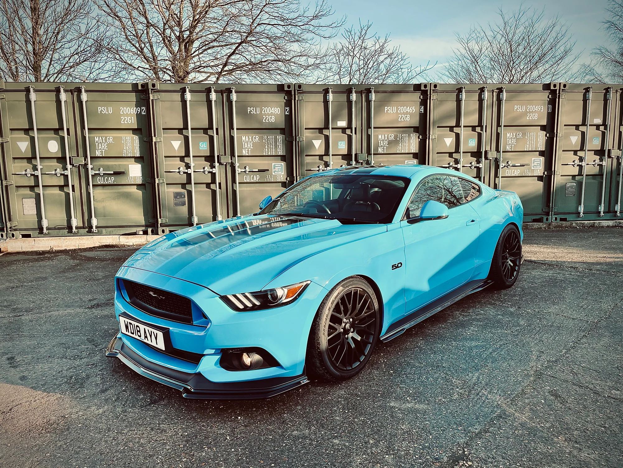 Ford Mustang 2.3L Ecoboost - Side Skirt Splitters - Image 6