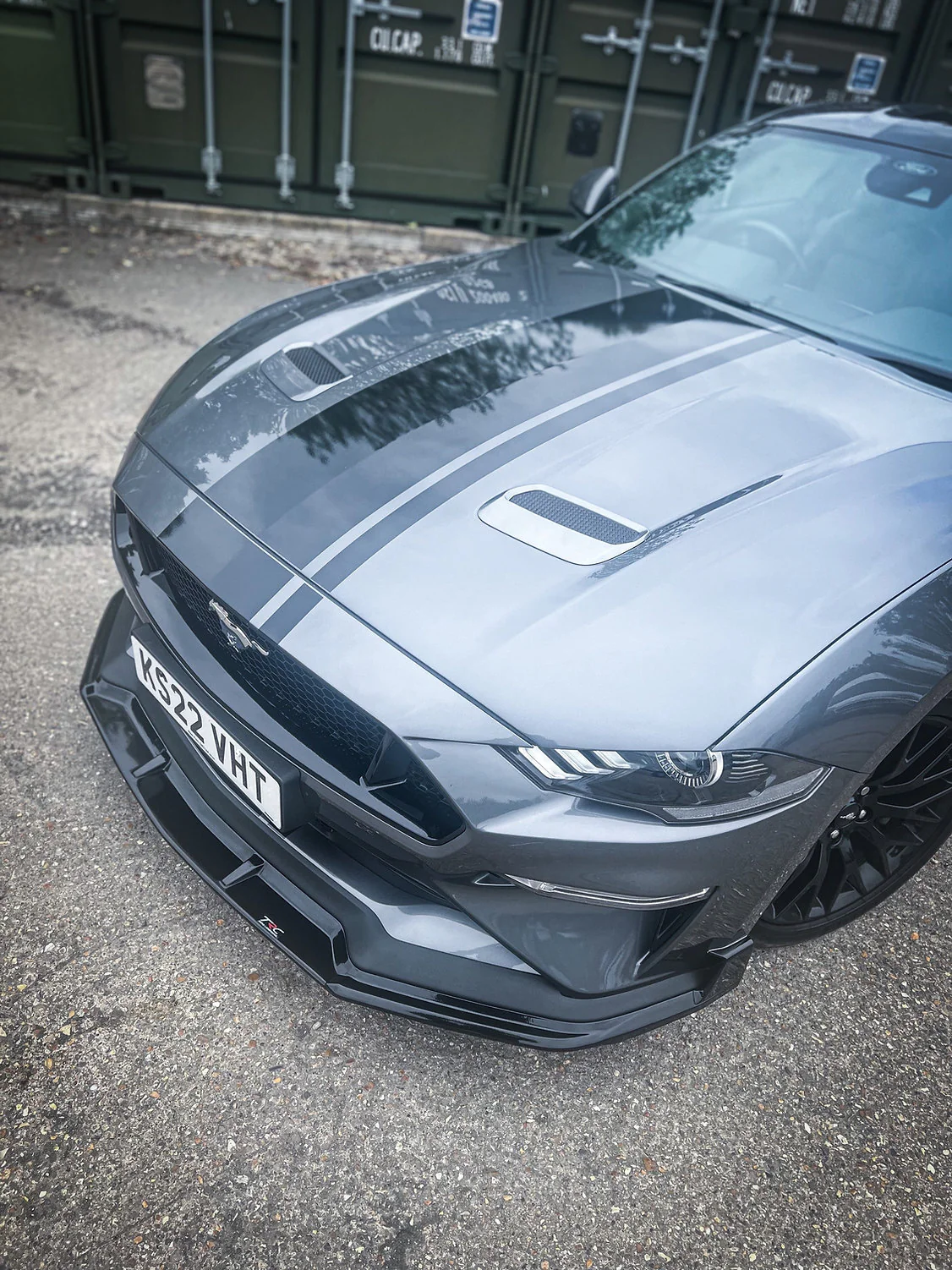 Ford Mustang 5.0L GT Facelift - Front Splitter Fins - Image 3