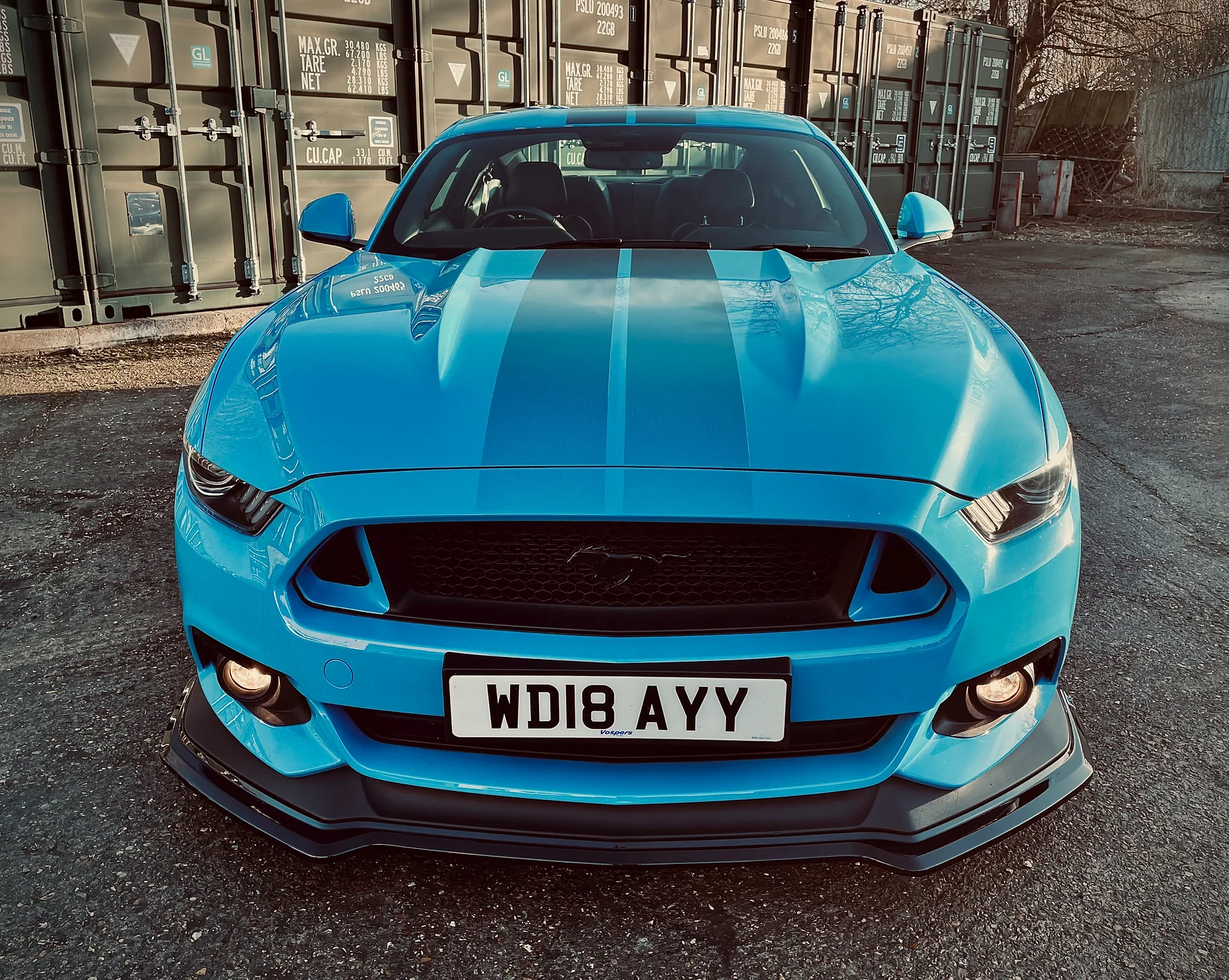 Ford Mustang S550 5.0L GT Pre Facelift - Front Splitter - Image 4