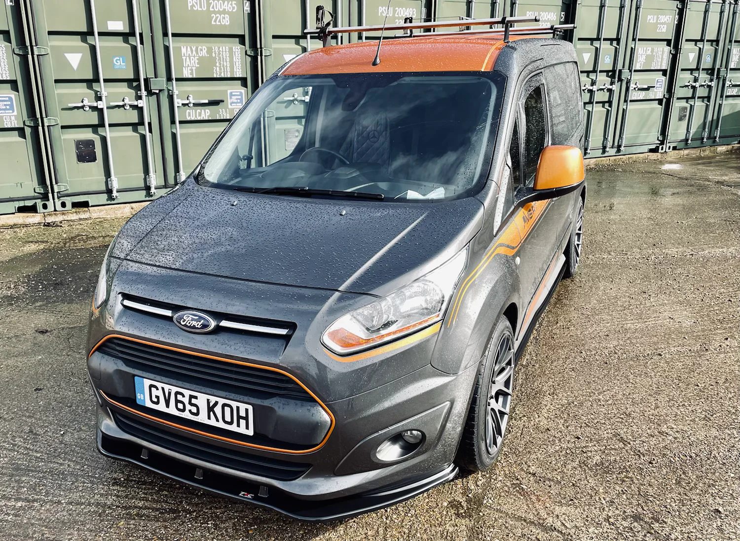 Ford Transit Connect MK2 Pre Facelift Long Wheelbase - Front Splitter - Image 3