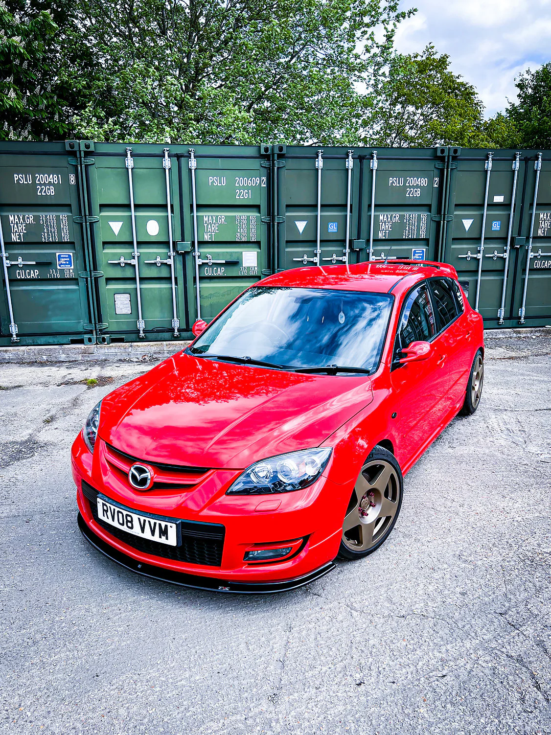 Mazda 3 MK1 MPS - Front Splitter - Image 4