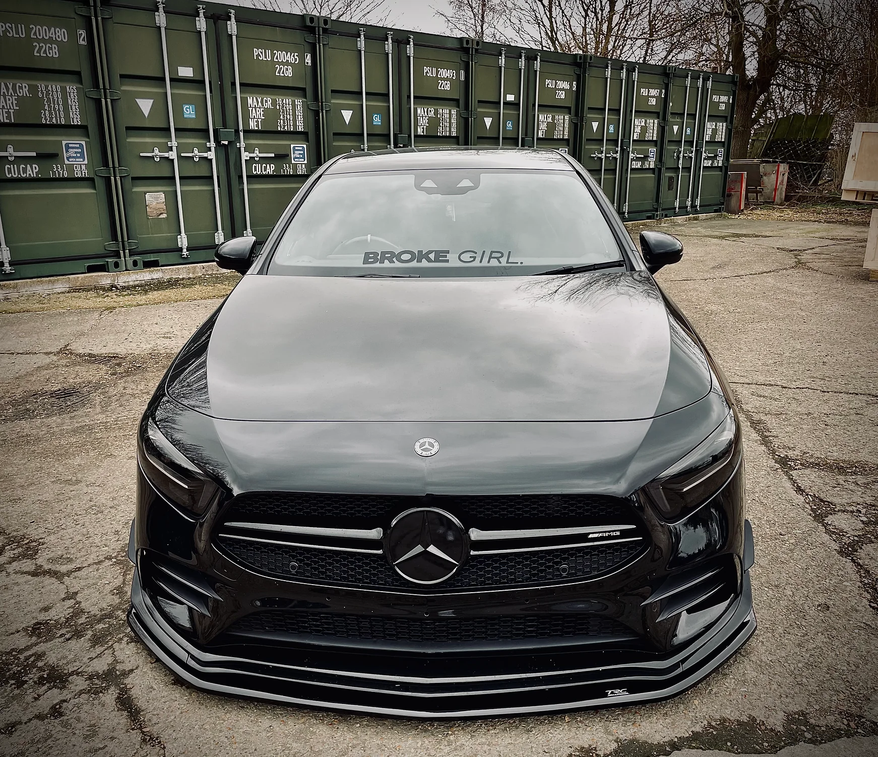 Mercedes A35 AMG W177 - Front Splitter - Image 3