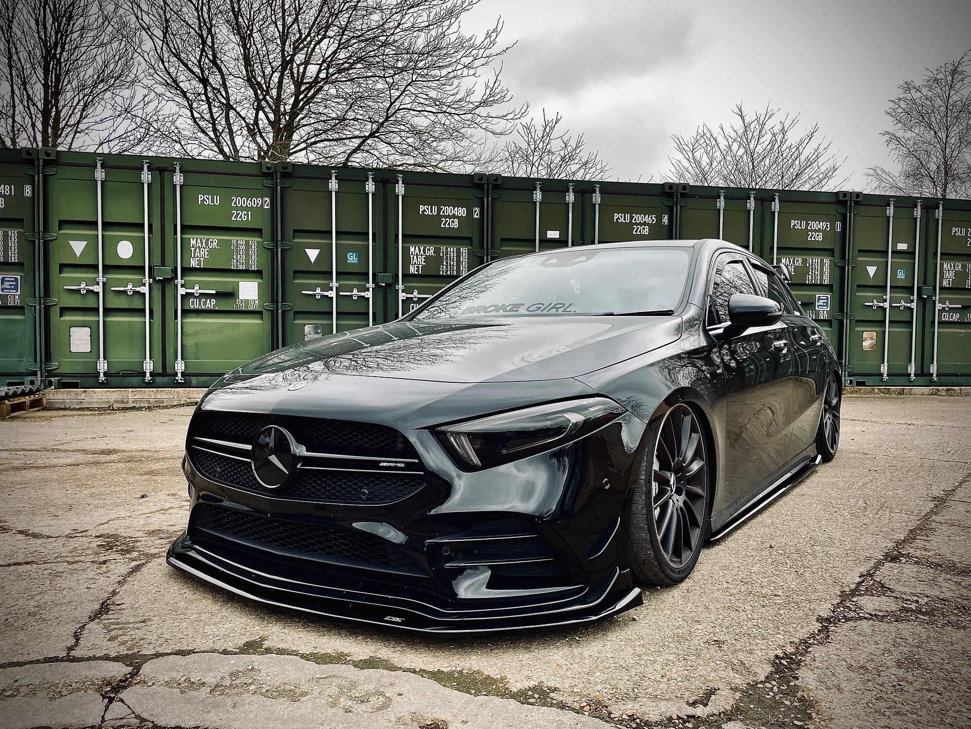 Mercedes A35 AMG W177 - Front Splitter - Image 5
