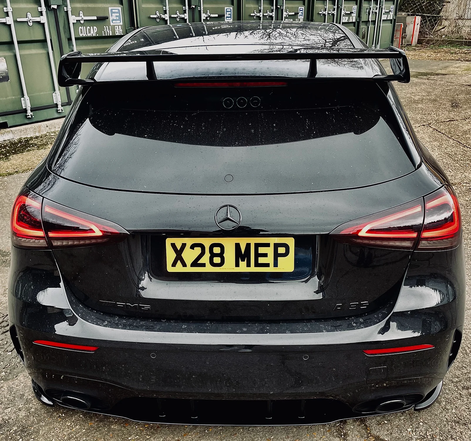 Mercedes A35 AMG W177 - Rear Spats