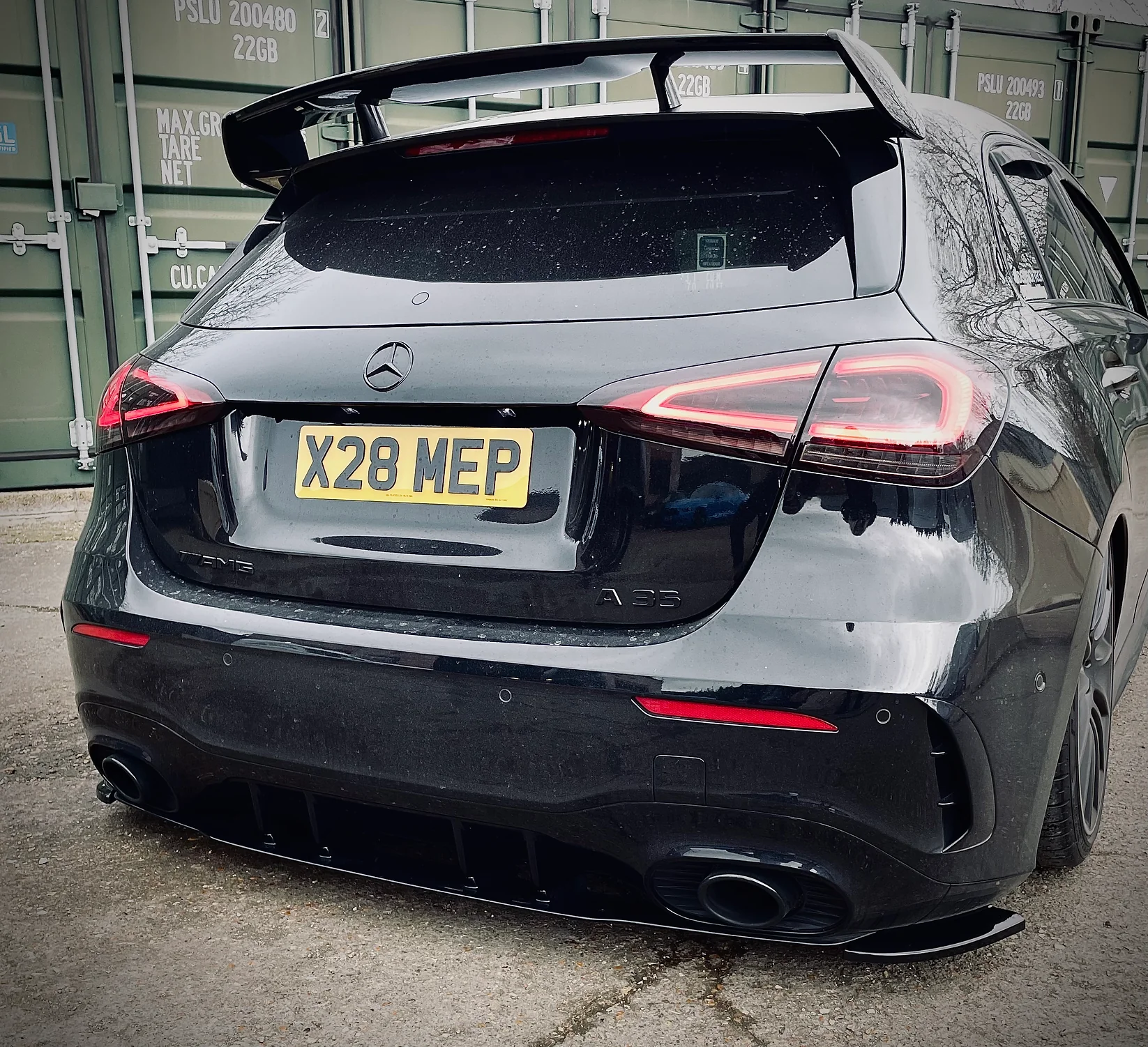 Mercedes A35 AMG W177 - Rear Spats - Image 3