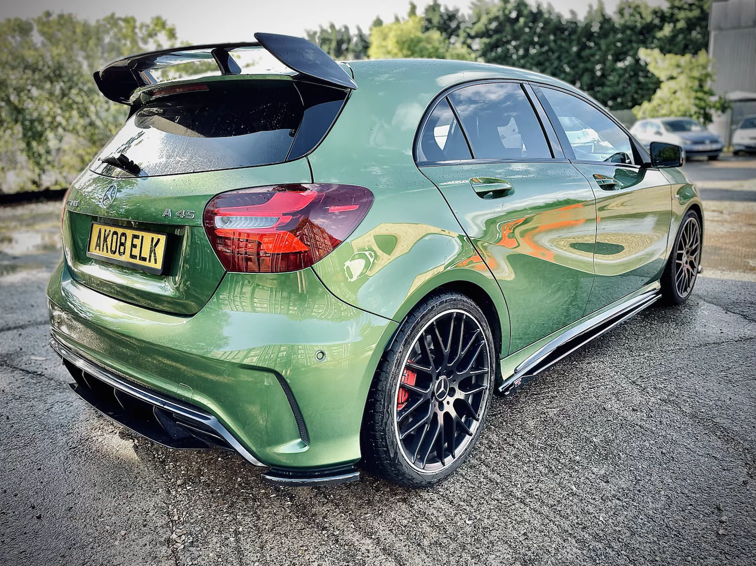 Mercedes A45 AMG W176 Facelift Aero - Rear Spats - Image 2