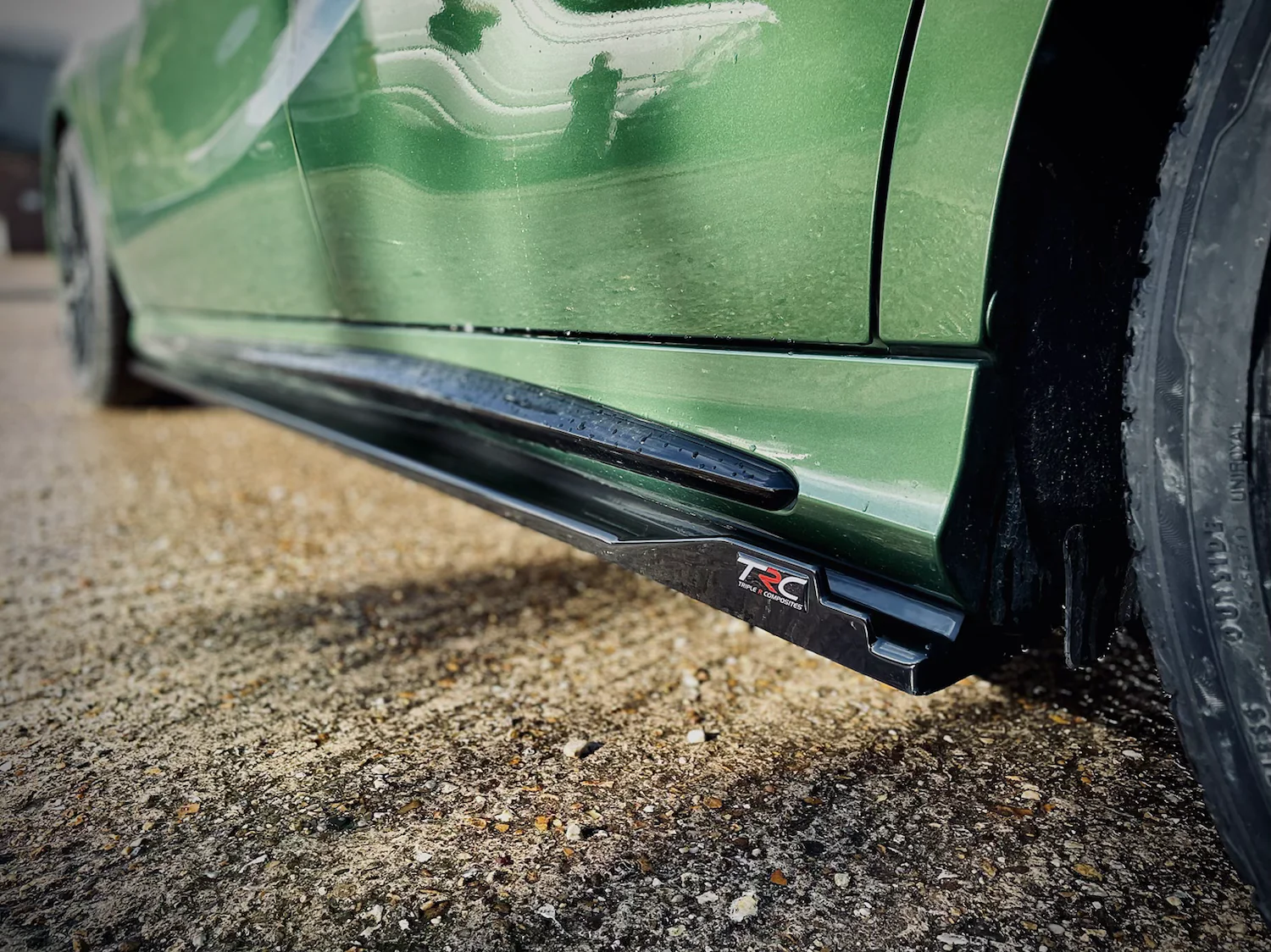 Mercedes A45 AMG W176 Pre Facelift Non-Aero - Side Skirt Splitters - Image 4