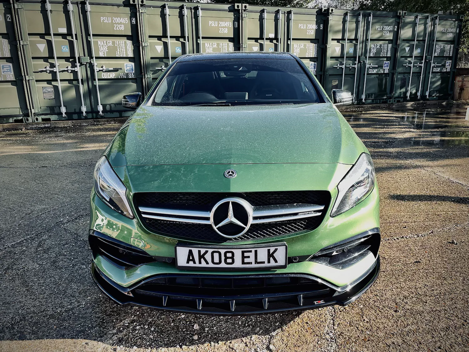 Mercedes A45 AMG W176 Pre Facelift Non-Aero - Front Splitter - Image 4