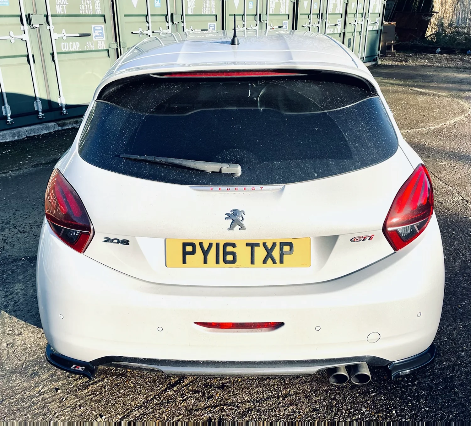 Peugeot 208 GTI - Rear Spats - Image 5