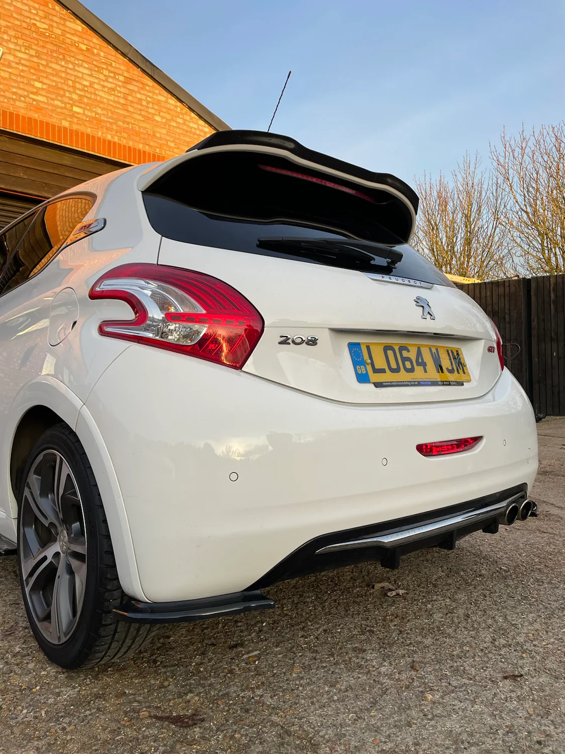 Peugeot 208 GTI - Spoiler Lip - Image 4