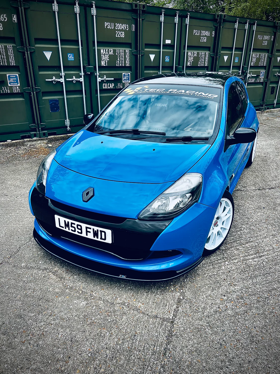 Renault Clio MK3 RS200 - Front Splitter - Image 2