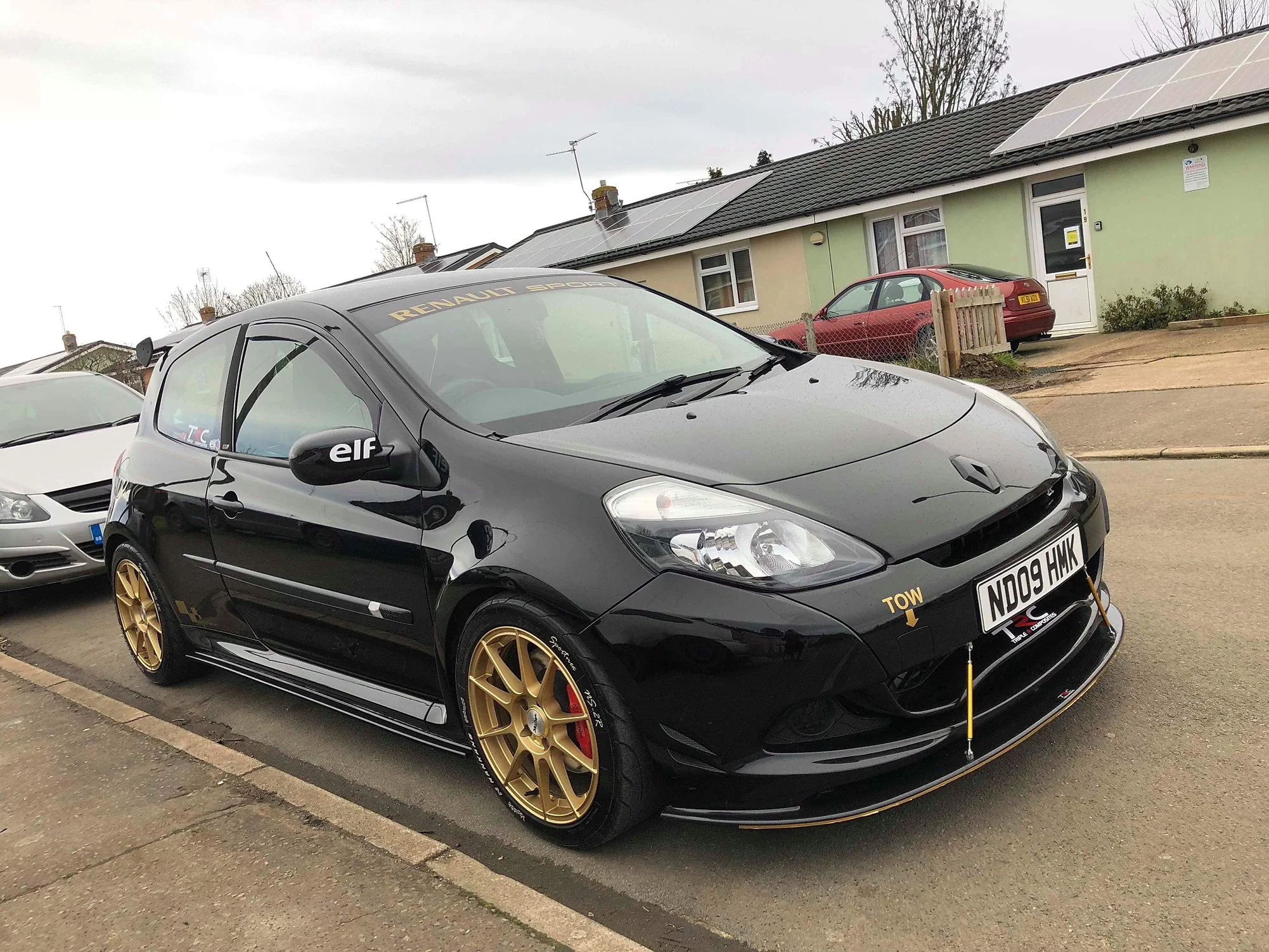 Renault Clio MK3 RS200 - Front Splitter - Image 4