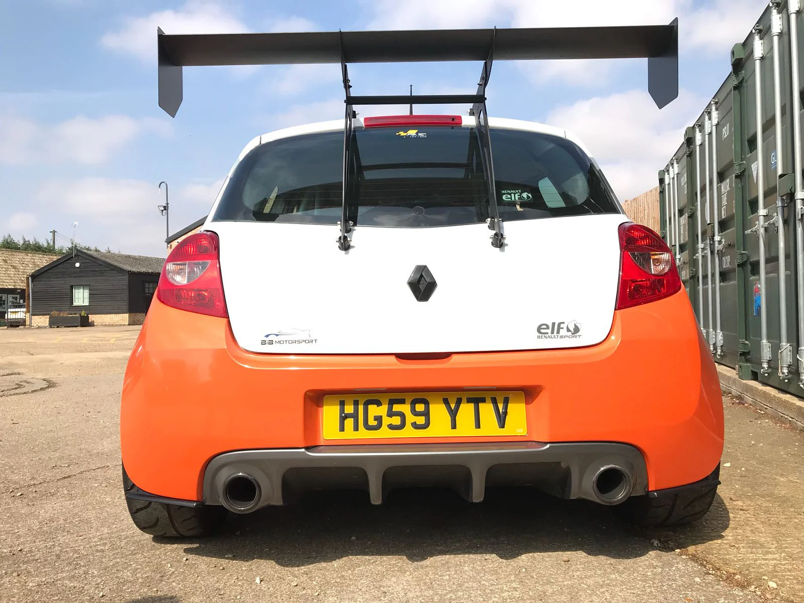 Renault Clio MK3 RS200 - Rear Spats