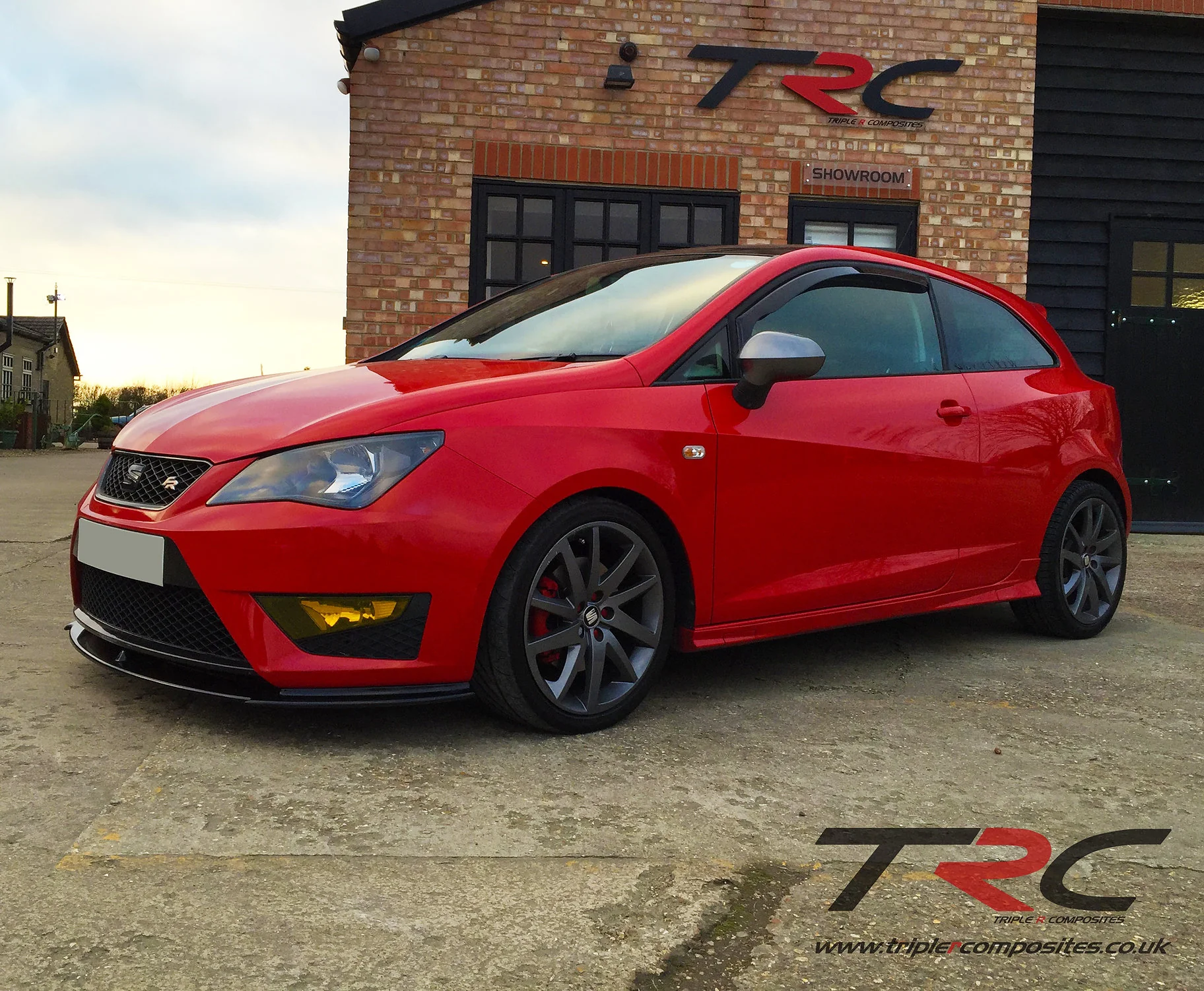 Seat Ibiza MK5 FR Facelift 6J - Front Splitter - Image 3